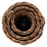 Grey pulut rattan pot covers