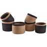 Cache-pot rond en jute