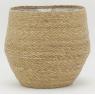 Natural rush flower pot covers