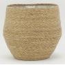 Natural rush flower pot covers