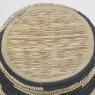 Set of 3 corn husk baskets