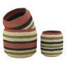 Set of 3 seagrass baskets