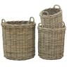 Pot holders in rattan