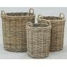 Pot holders in rattan