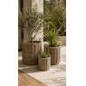 Pot holders in rattan