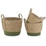 Pot holders in natural rush