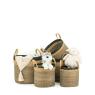 Cache-pots en jonc brun