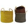 Cache-pots en jonc