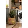 Cache-pot en jonc