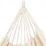 Cotton hammock with franges