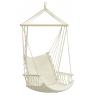 Cotton hammock chair with armrests