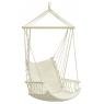 Cotton hammock chair with armrests