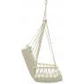 Cotton hammock chair with armrests