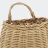 Oval rattan basket