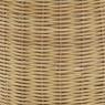 Oval rattan basket