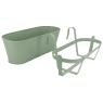 Metal flower planter