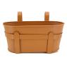 Metal flower planter