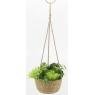 Rush hanging basket