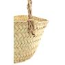 Hanging basket in palm