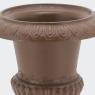 Cast iron plant urn