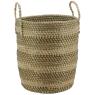 Panier à linge en jonc de mer