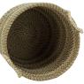 Panier à linge en jonc de mer