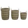 Seagrass laundry baskets