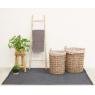 White bamboo ladder 150cm