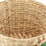 Set of 3 hyacinth baskets 