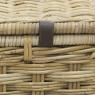 Grey pulut rattan trunks