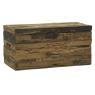 Recycled wood chest