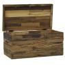Recycled wood chest