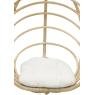 Natural rattan swing chair