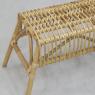 Rattan bench 