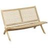 Teakwood foldable bench 