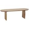 Banc en acacia naturel