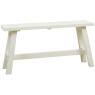 Banc en acajou
