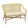 Rattan couch