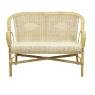 Rattan couch