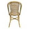 Chaise en manau et rotin