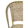 Chaise en manau et rotin