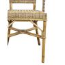 Chaise en manau et rotin