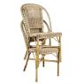 Chaise en manau et rotin