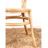 Rattan natural armchair