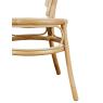 Rattan natural armchair