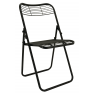 Metal folding chair