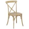 Whitewashed elm chair
