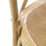 Whitewashed elm chair