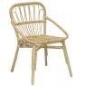 Natural rattan chair