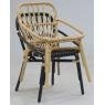 Natural rattan chair